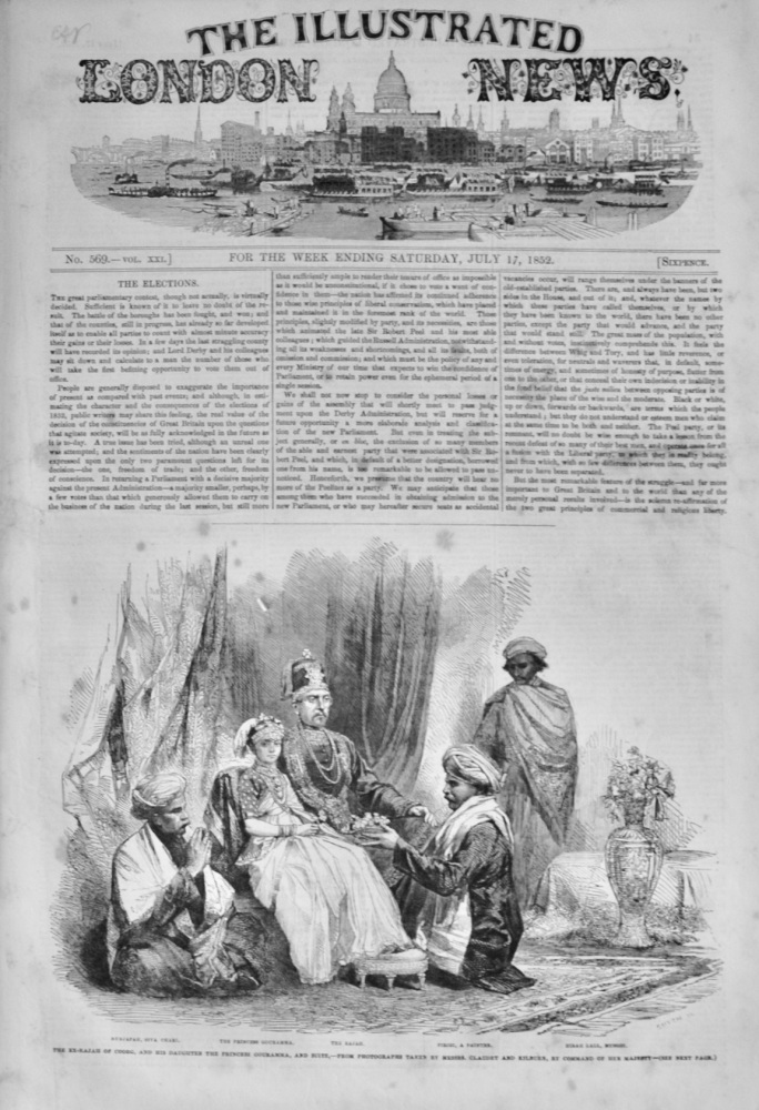 The Illustrated London News - July 17, 1852