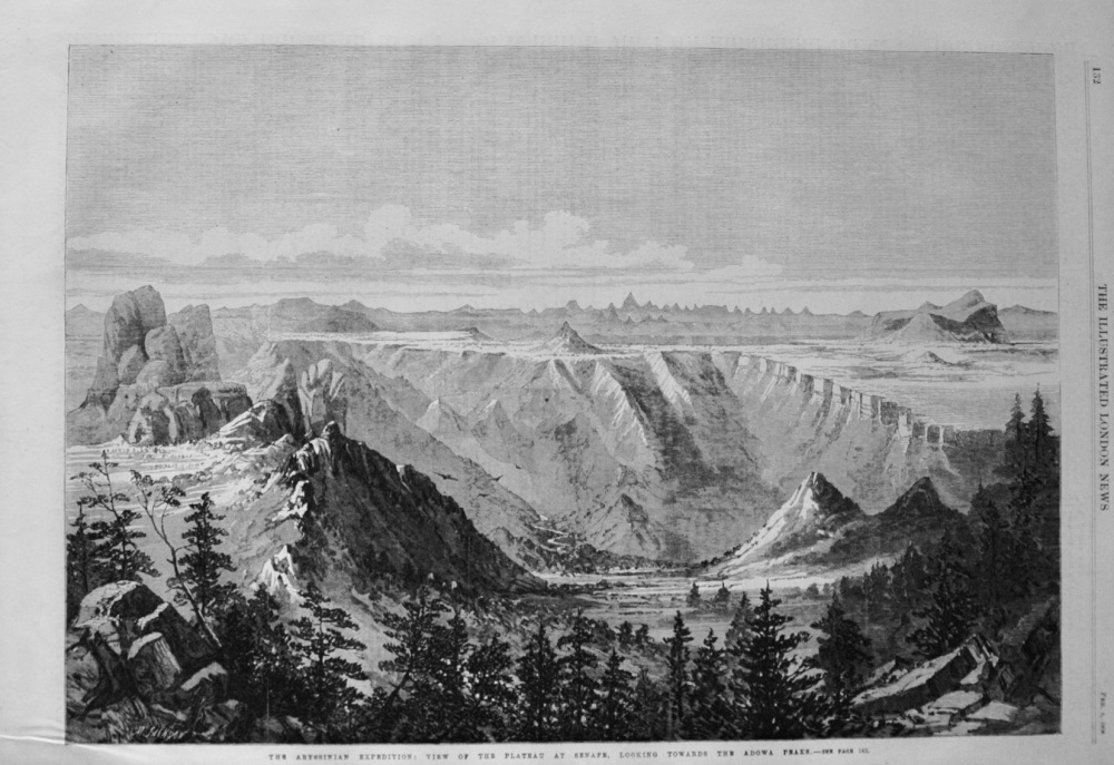 View of the Plateau at Senafe - 1868