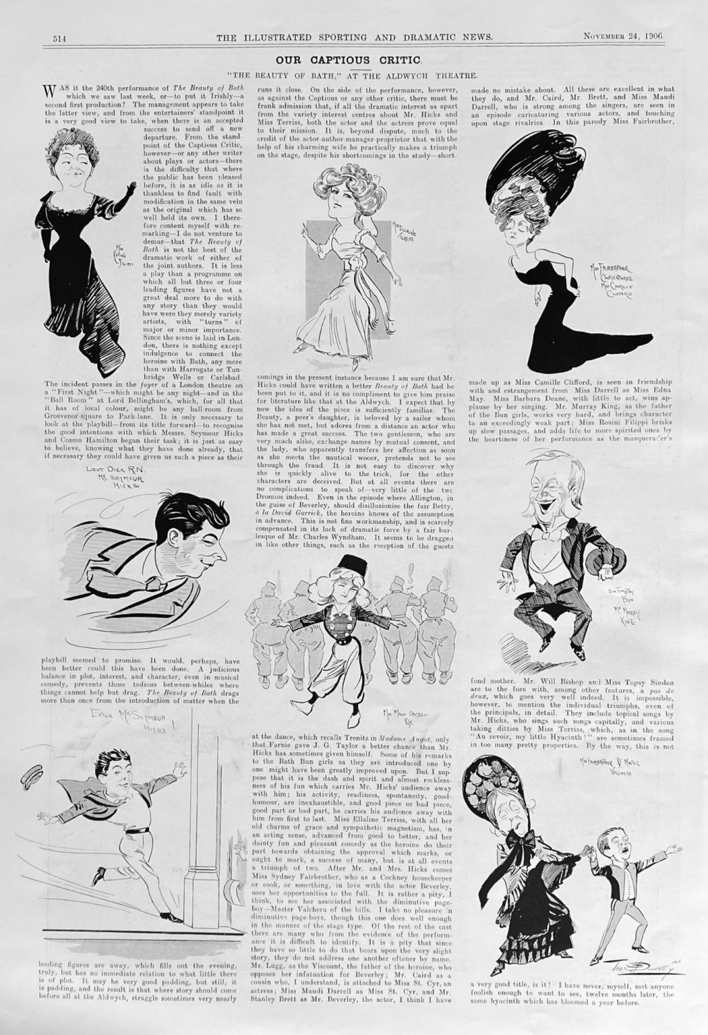 Our Captious Critic.  