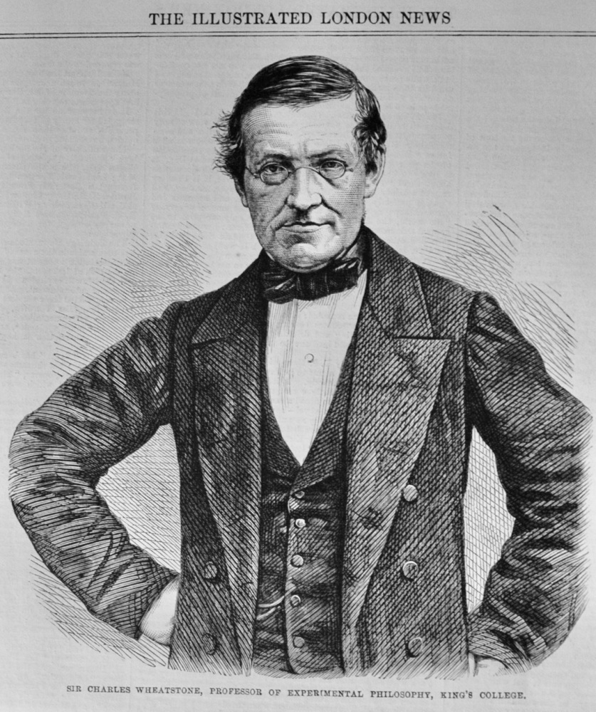 Sir Charles Wheatstone - 1868