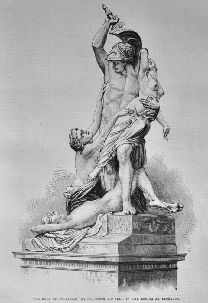 "The Rape of Polyxena" Statue - 1868