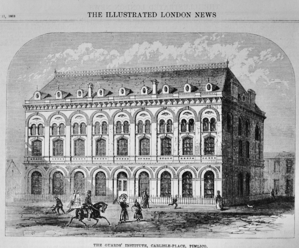 The Guard's Institute, Pimlico - 1868