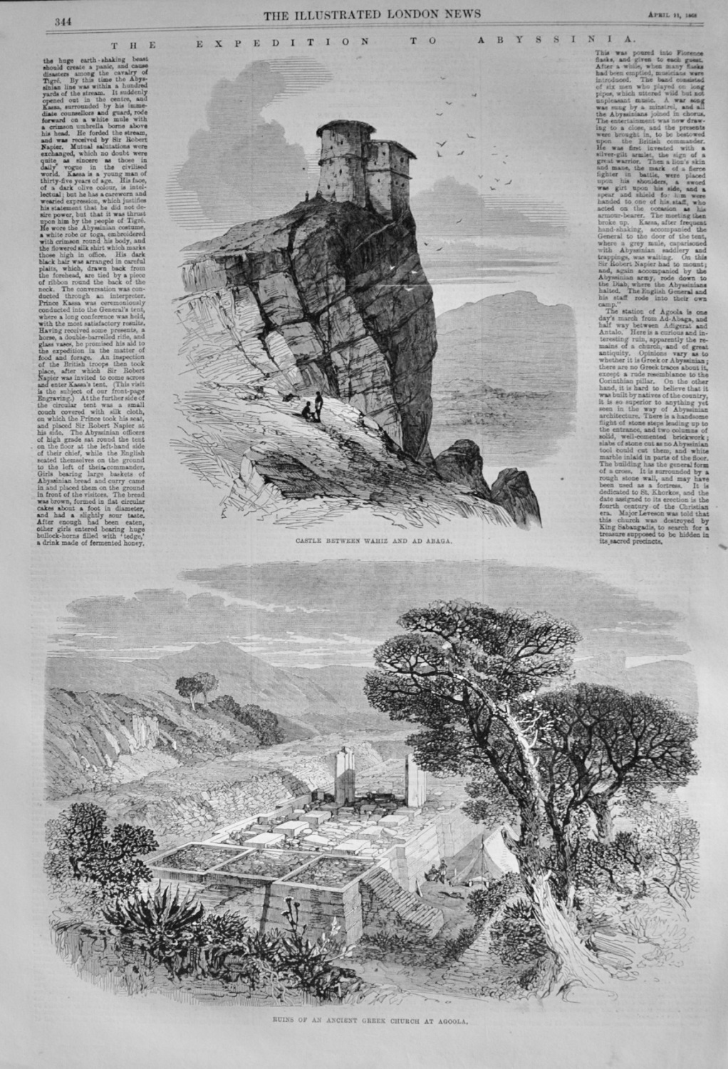 The Expedition to Abyssinia - 1868