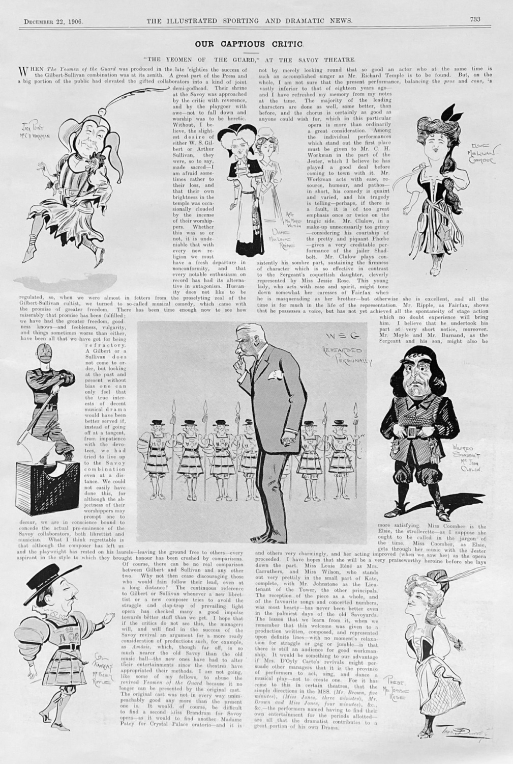 Our Captious Critic.  