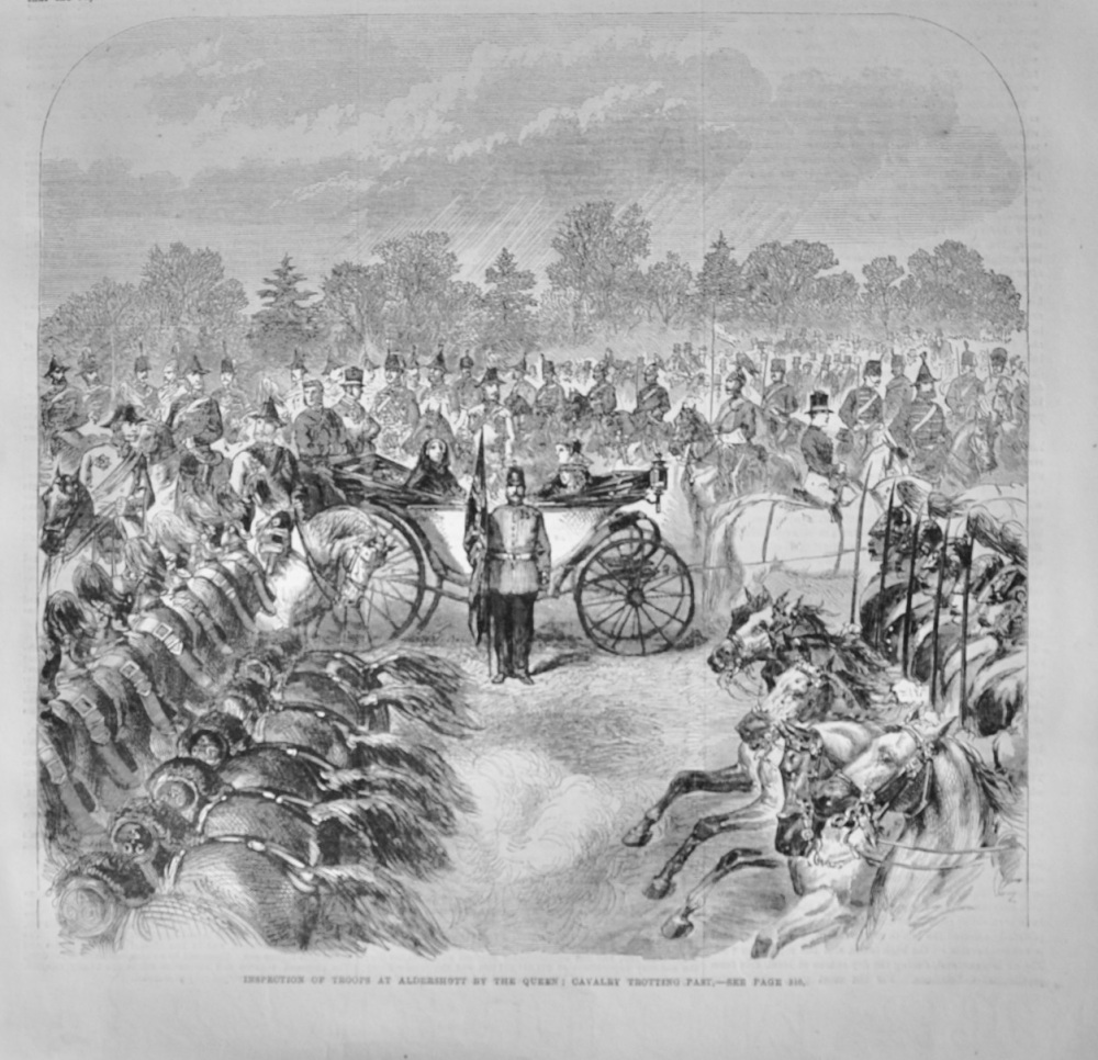 Inspection of Troops at Aldershot - 1868