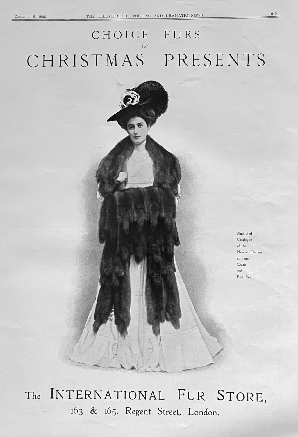 The International Fur Store. 1906.