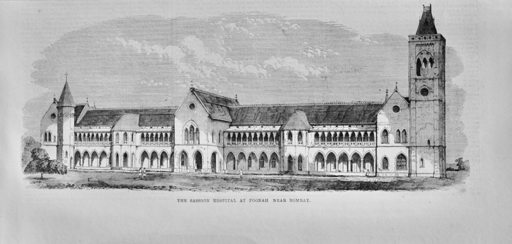 The Sassoon Hospital at Poonah - 1868