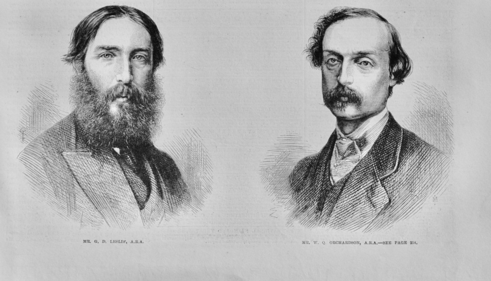 Mr G D Leslie, A.R.A. - 1868