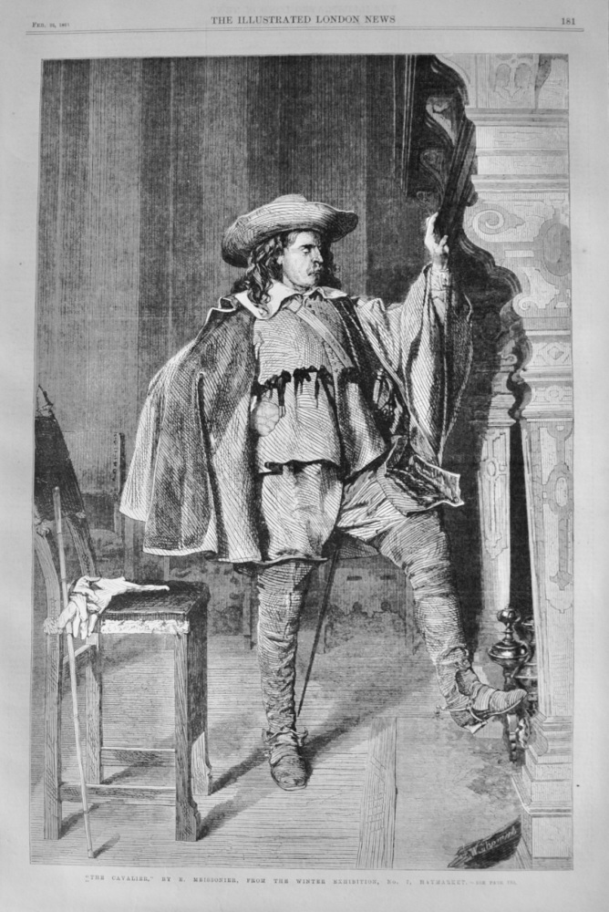 "The Cavalier," by E Meissonier - 1868