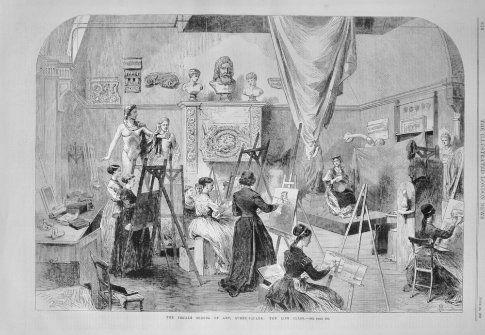 The Female School of Art - 1868