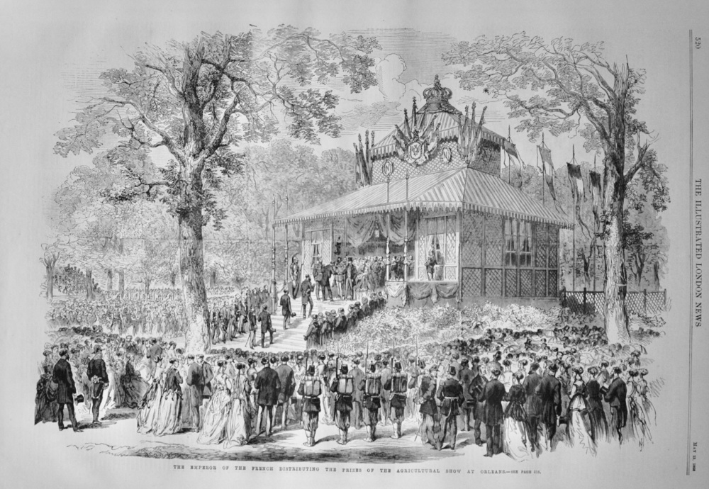 The Agricultural Show at Orleans - 1868