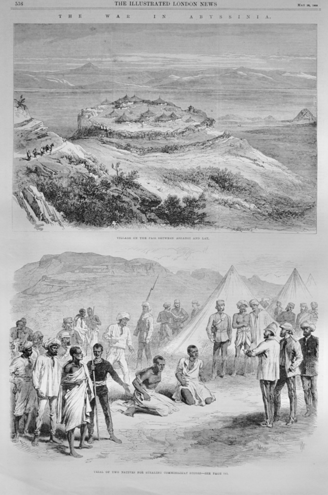 The War in Abyssinia - 1868