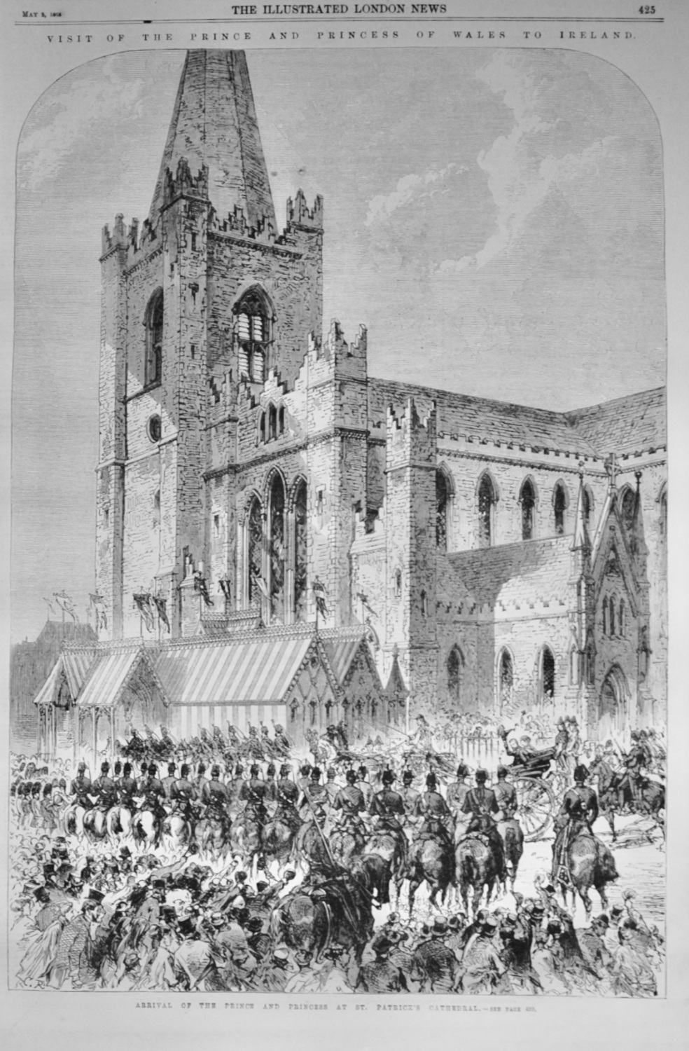 Visit of the Prince and Princess of Wales to Ireland - 1868