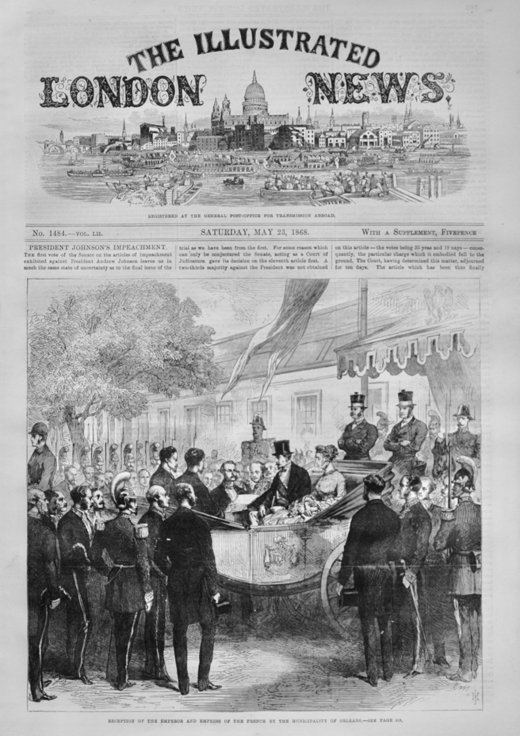 The Illustrated London News, May 23, 1868