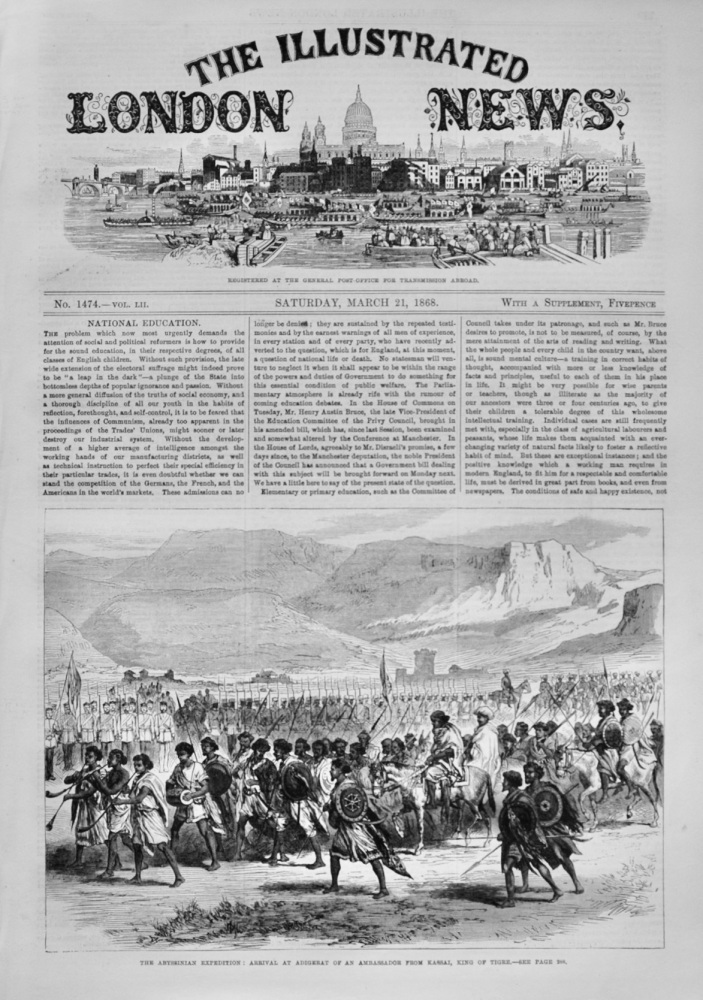 The Illustrated London News - March 21, 1868