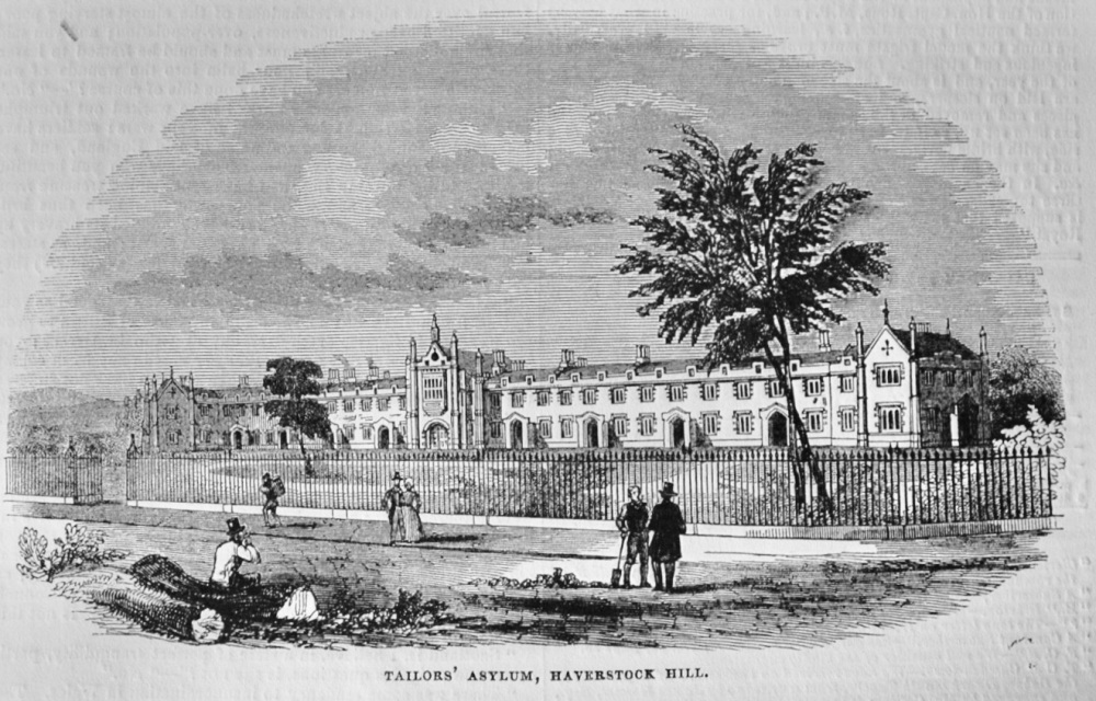 2 engravings of London Buildings - 1843