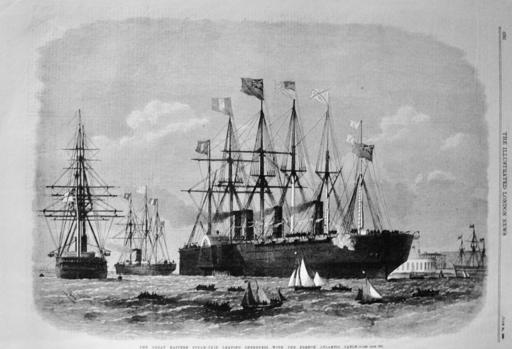 The "Great Eastern" Steam-Ship - 1869