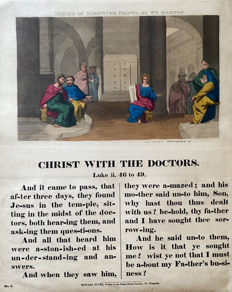 Christ with the Doctors.  1842c.