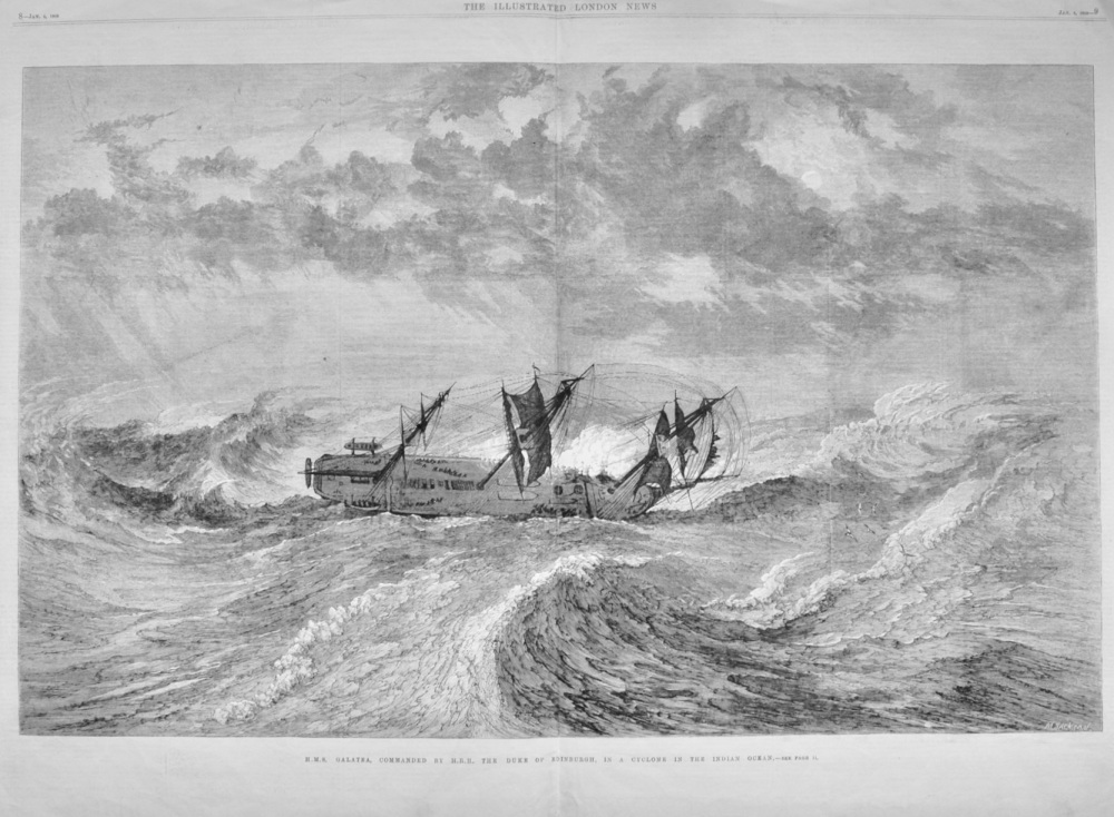 H.M.S. "Galatea" - 1868