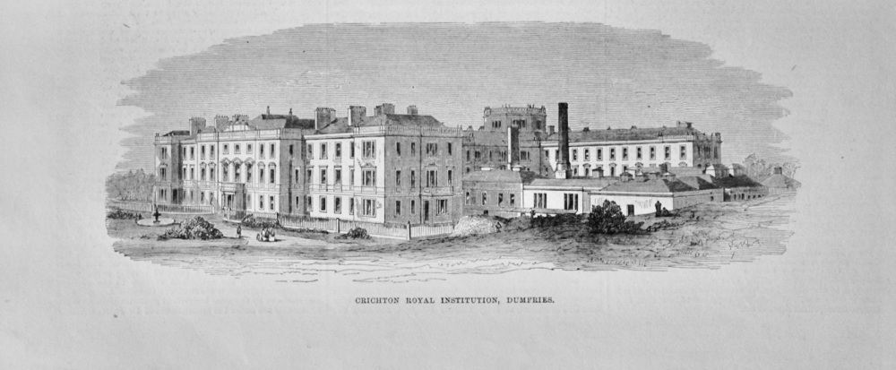 Crichton Royal Institution, Dumfries - 1872