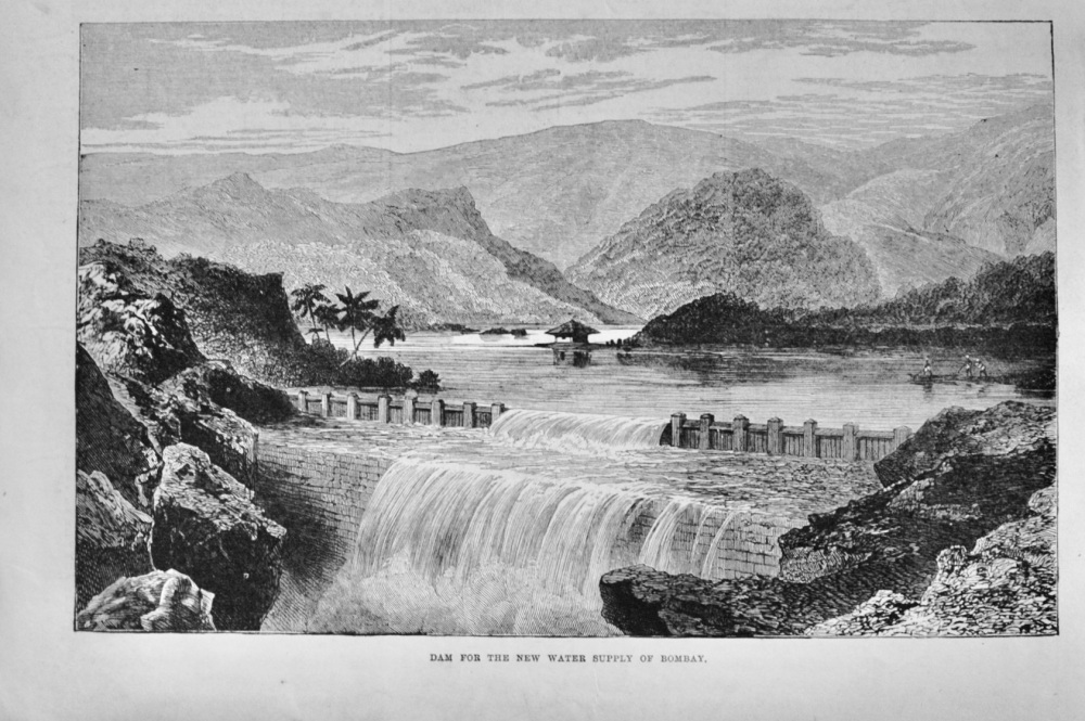Dam for the Water Supply of Bombay - 1872