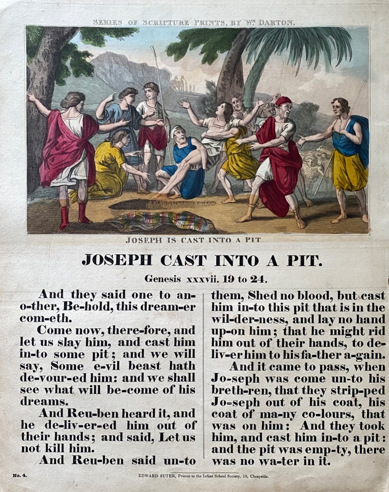 Joseph Cast into a Pit.  1842c.