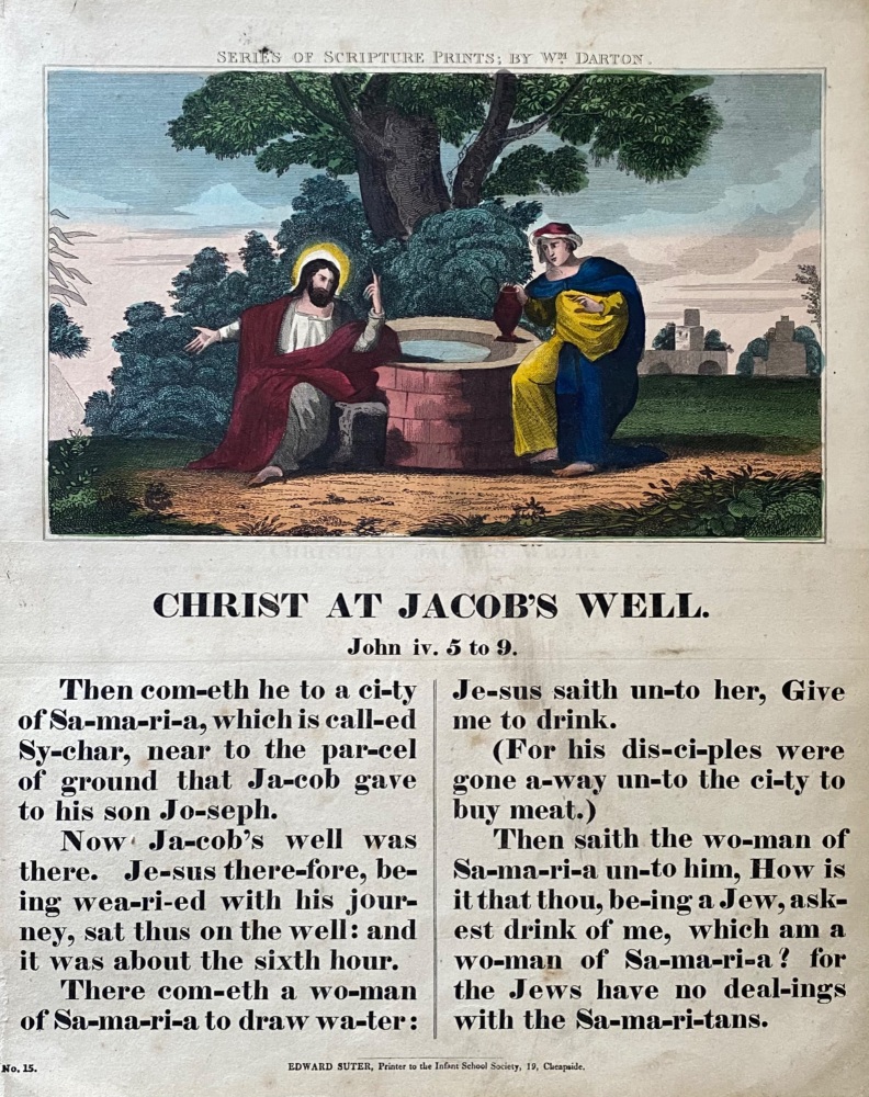 Christ at Jacob's Well.  1842c.