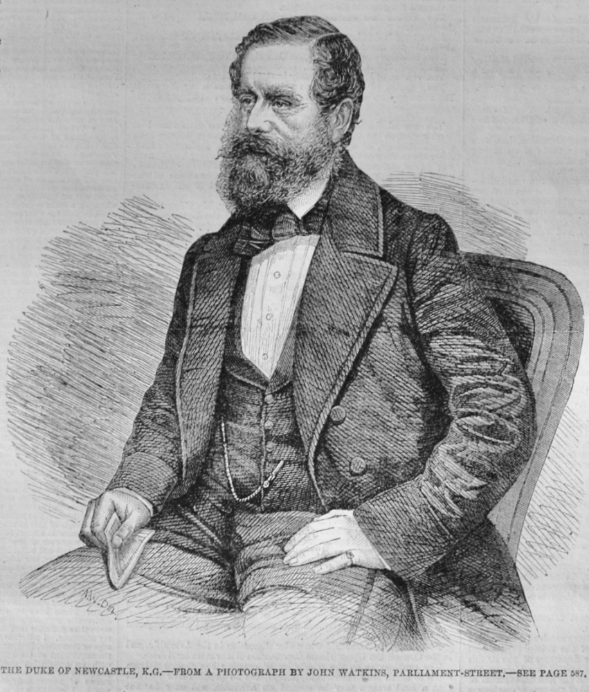 The Duke of Newcastle - 1860