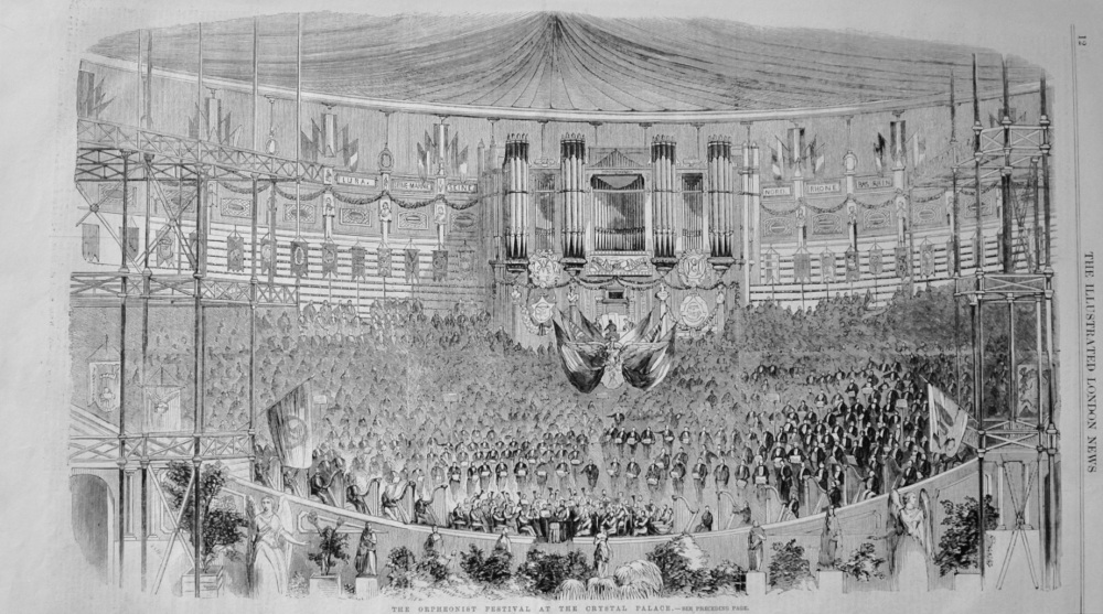The Orpheonist Festival - 1860