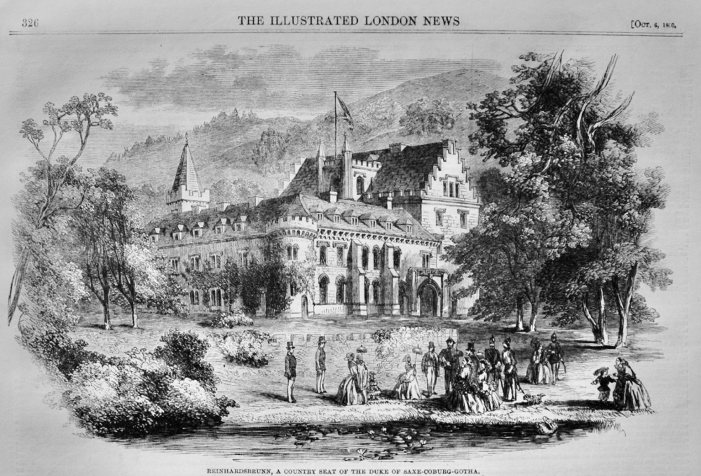 Reinhardsbrunn, Germany - 1860