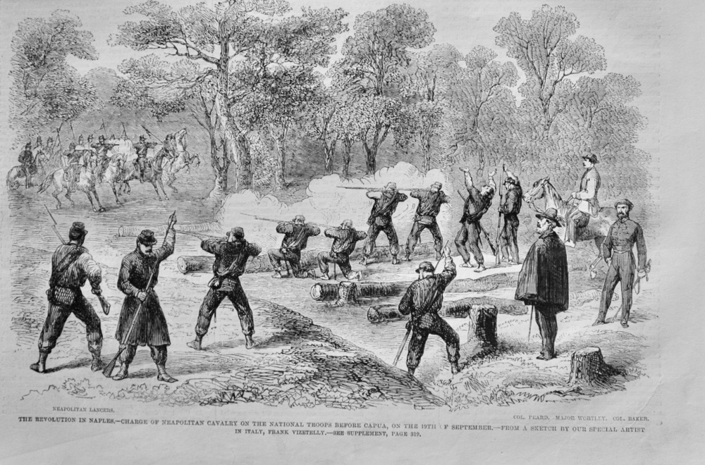 The Revolution in Naples - 1860