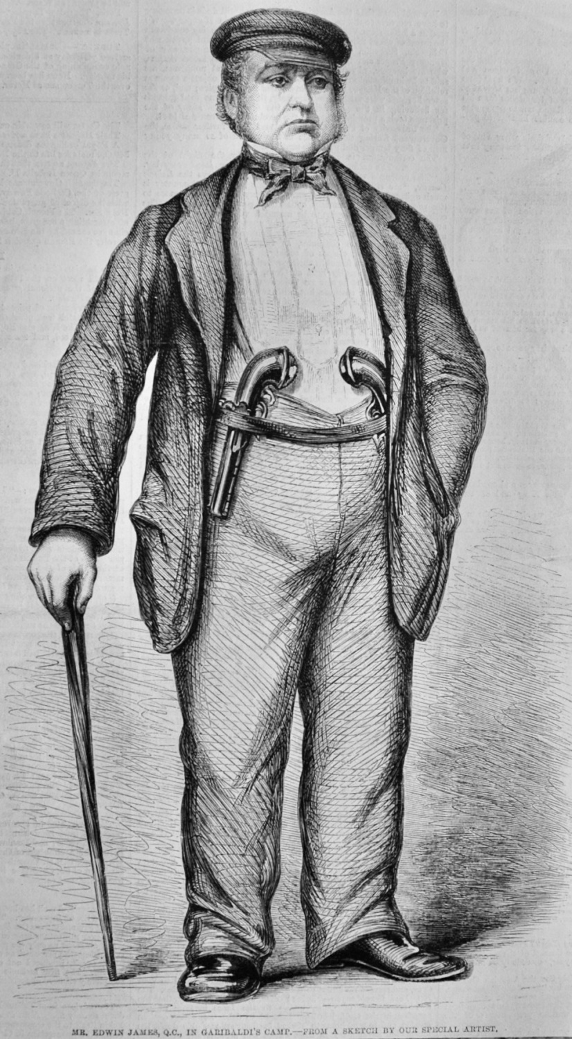 Mr Edwin James, Q.C. - 1860