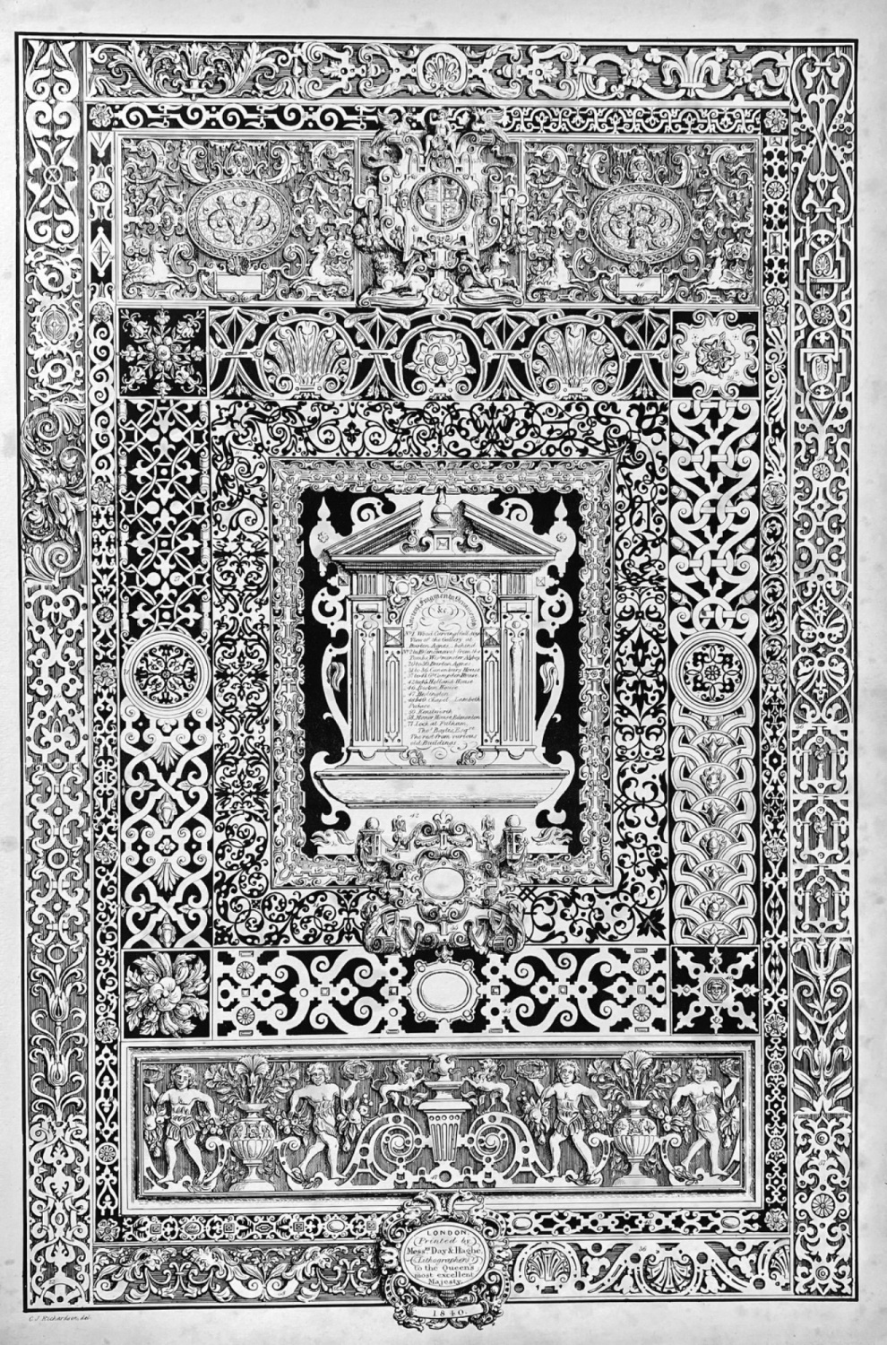 Ancient Fragments Ornaments & Co.  1838c.