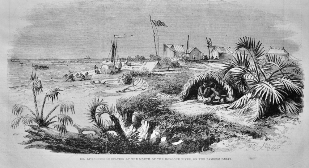 The Livingstone Expedition in Africa - 1860