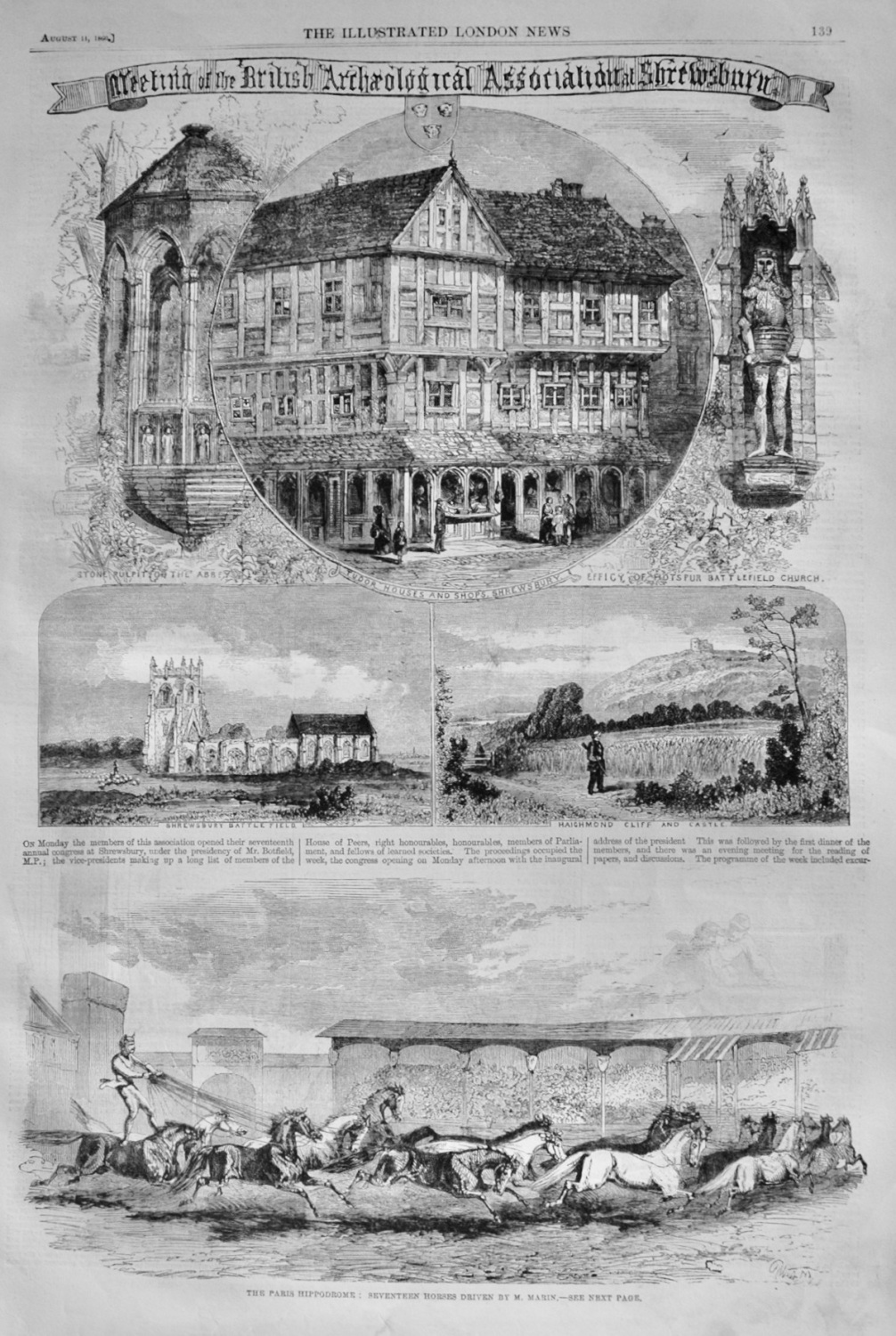 Meeting of the British Archaeological Association at Shrewsbury - 1860