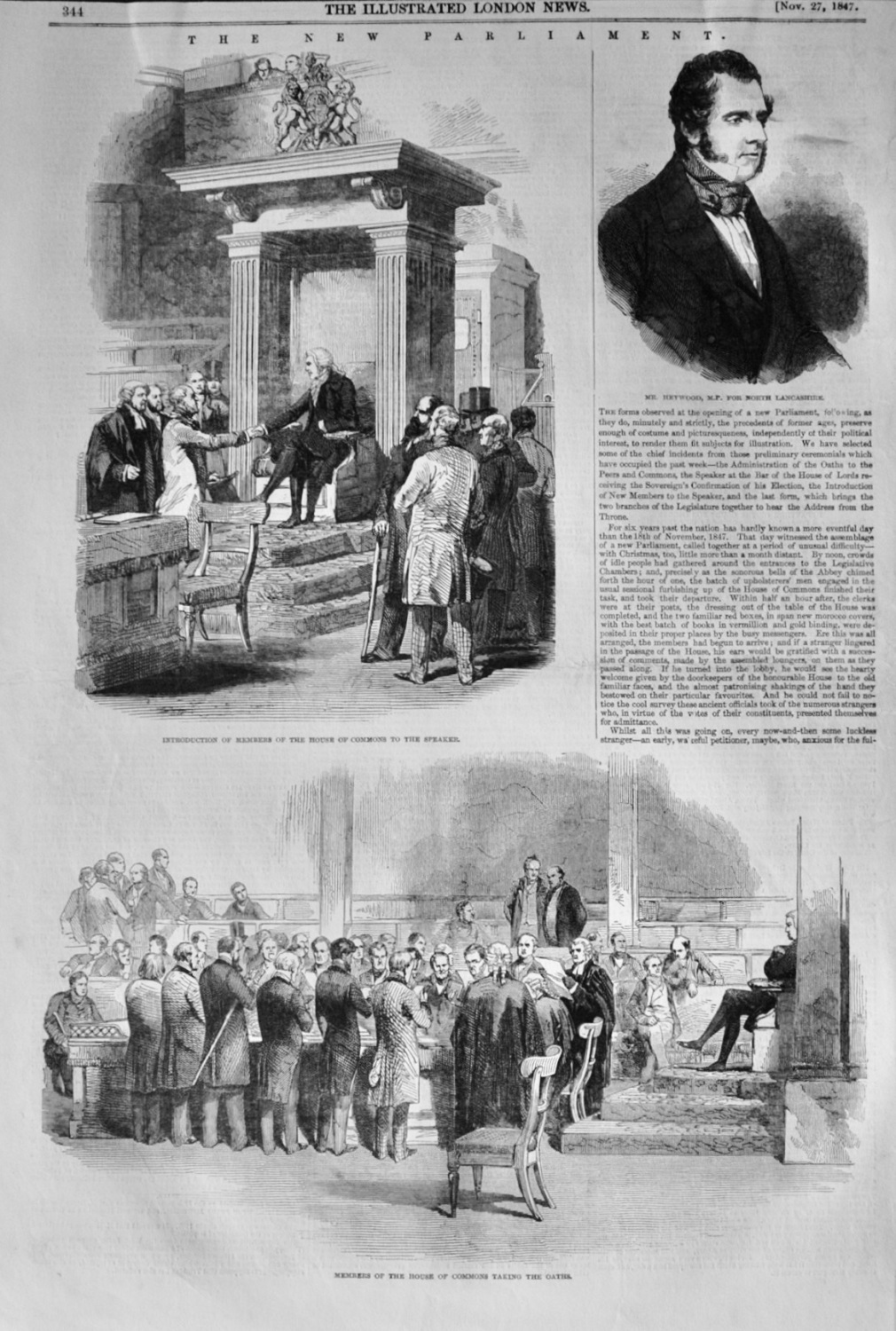 The New Parliament - 1847