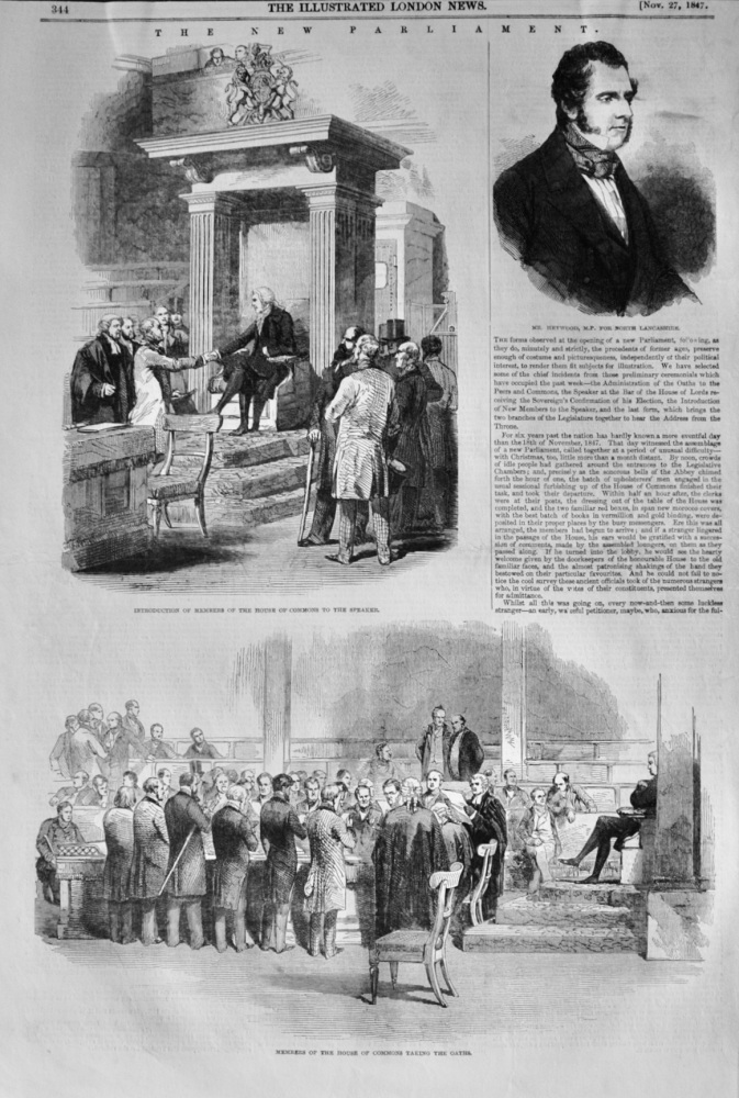 The New Parliament - 1847
