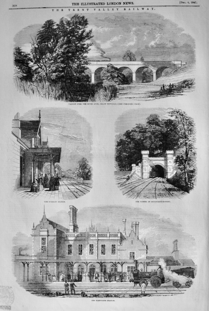 The Trent Valley Railway - 1847