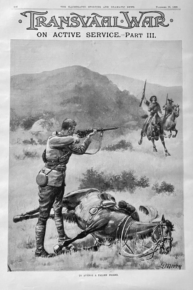 Transvaal War.  On Active Service.- Part  III.  1899.