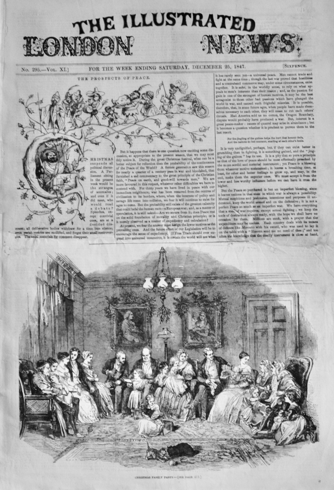 The Illustrated London News - December 25, 1847