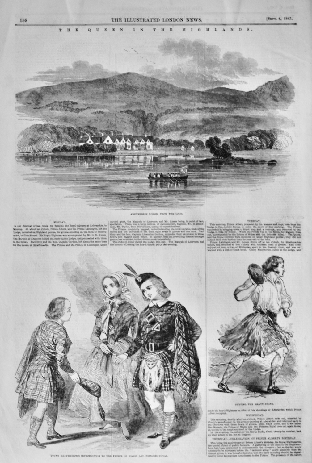 The Queen in the Highlands - 1847