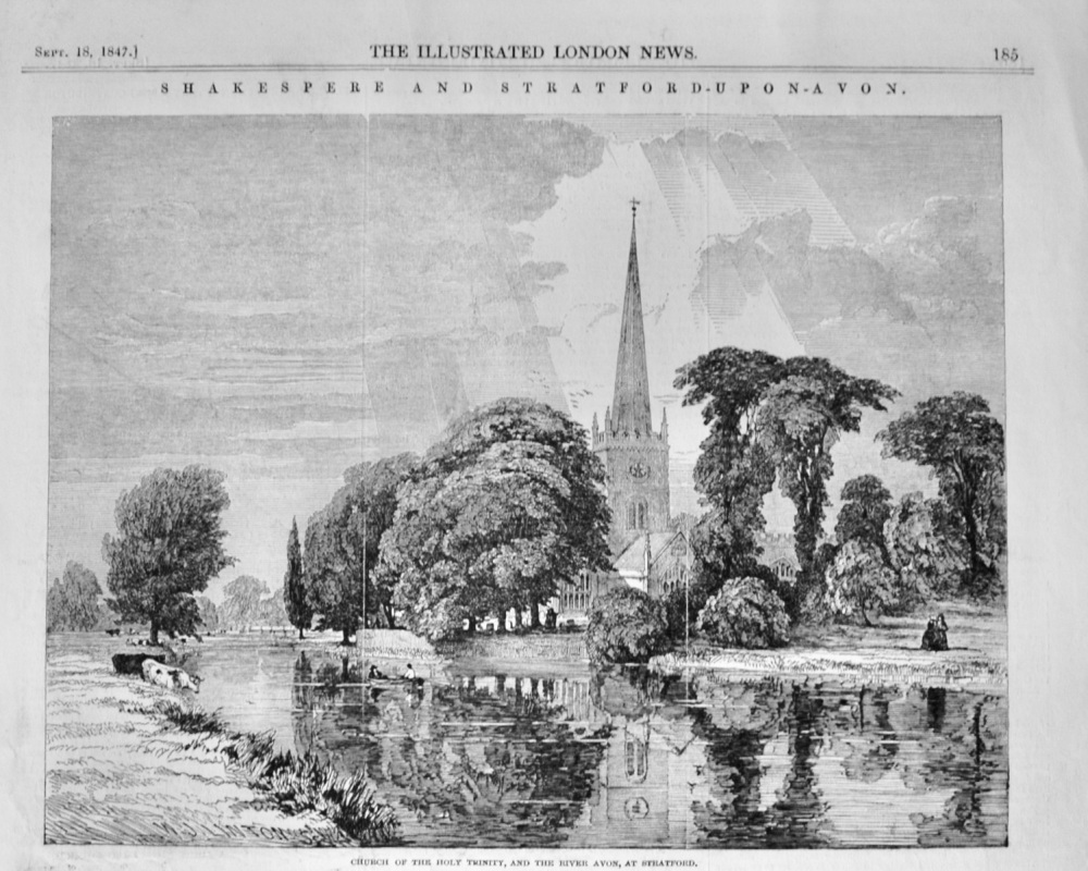 Church of the Holy Trinity at Stratford - 1847