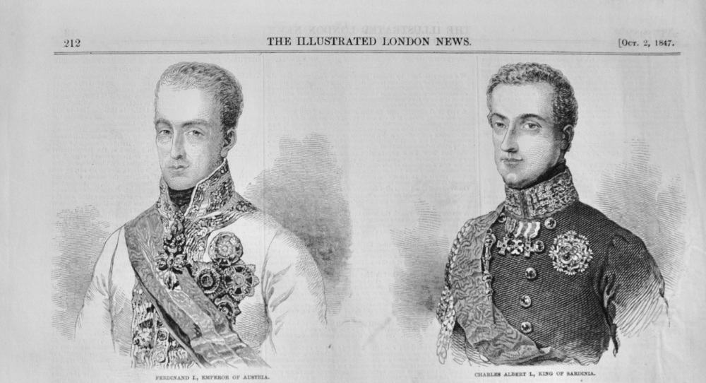 Ferdinand I, Emperor of Austria - 1847