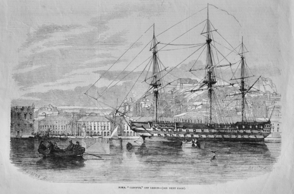 H.M.S. "Canopus" - 1847