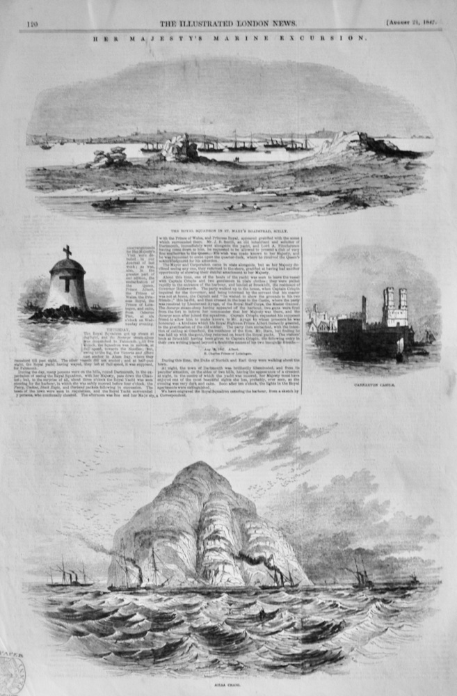 Her Majesty's Marine Excursion - 1847