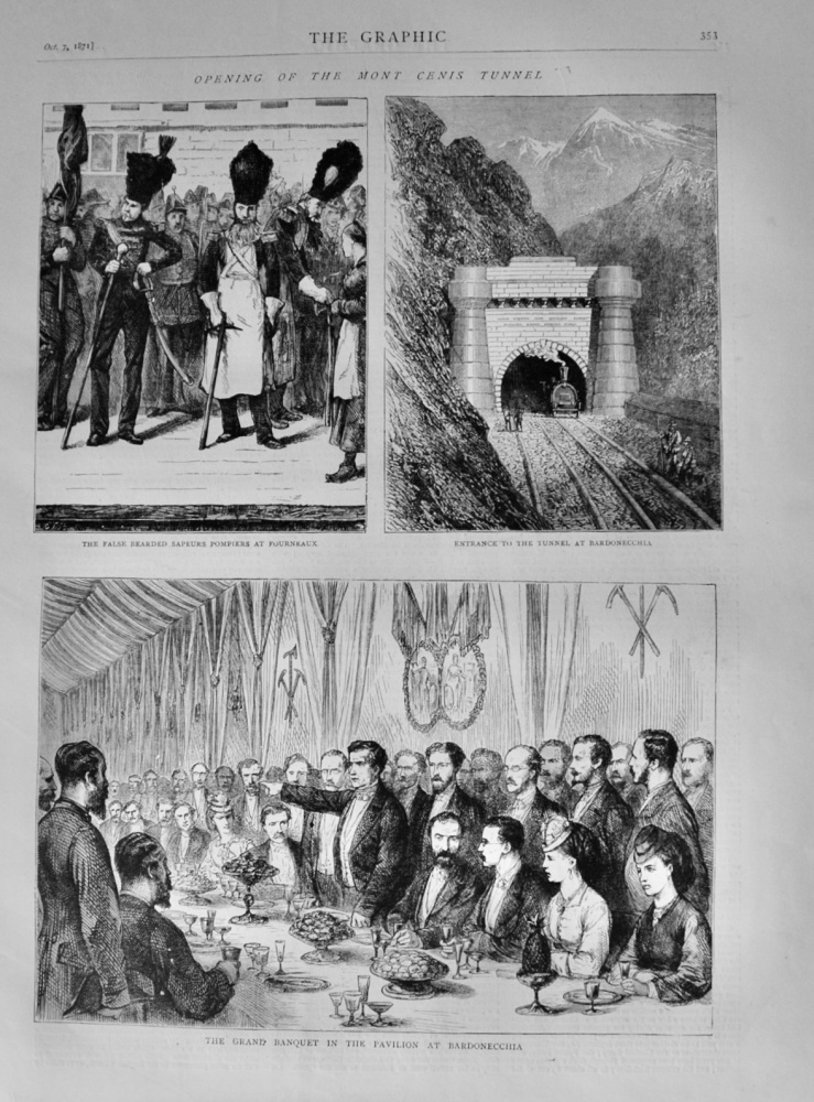 The Mont Cenis Railway - 1871