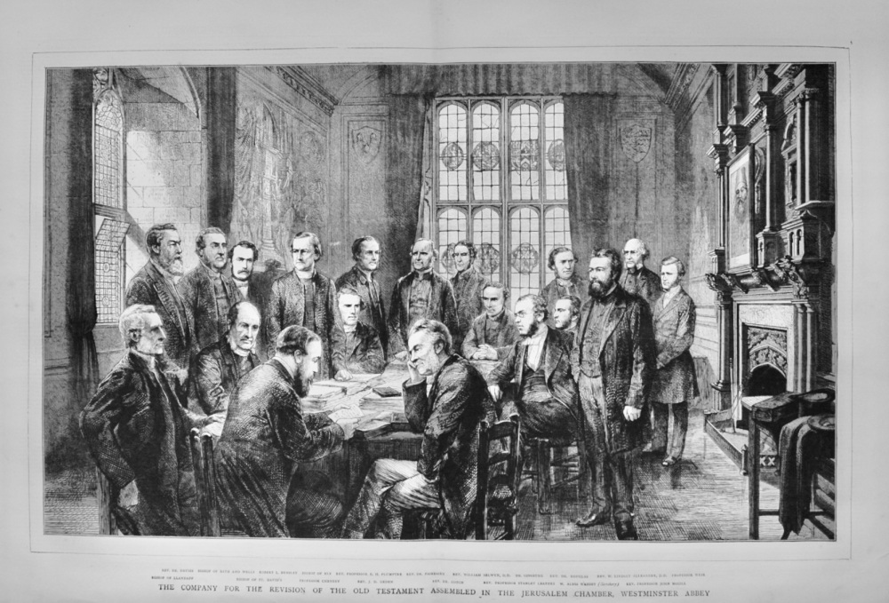 The Company for the Revision of the Old Testament - 1871