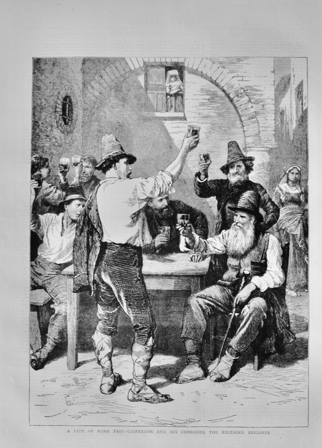 A Type of Rome Past - 1871