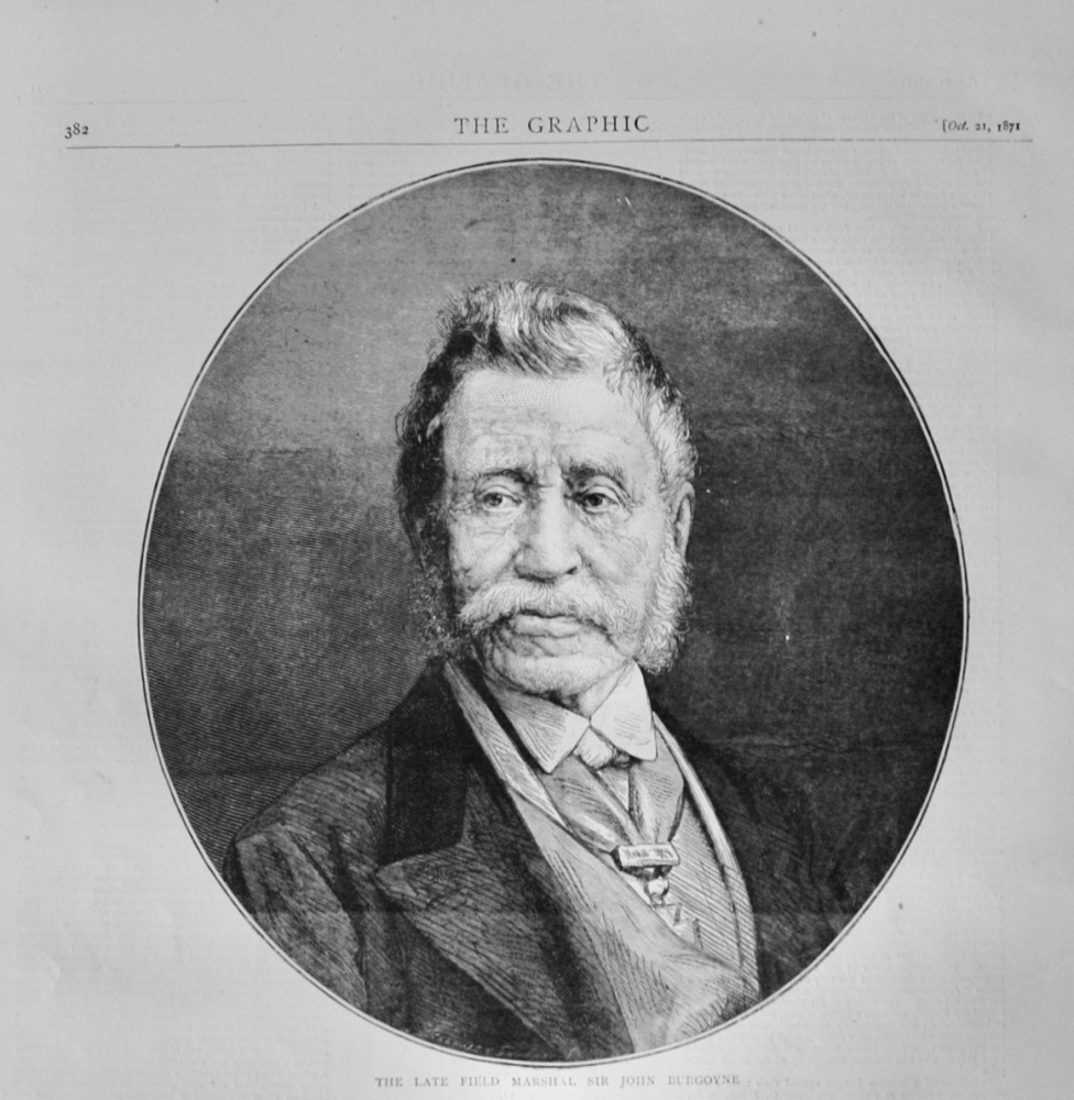 Field Marshal Sir John Burgoyne - 1871