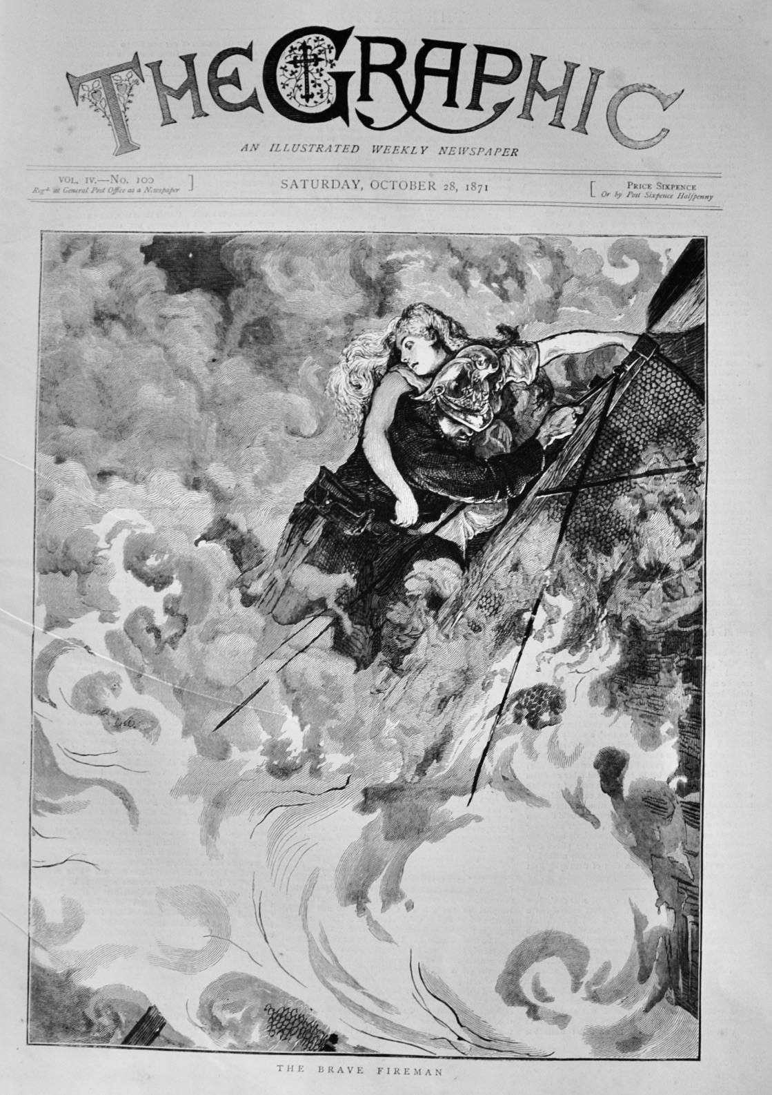 The Brave Fireman - 1871